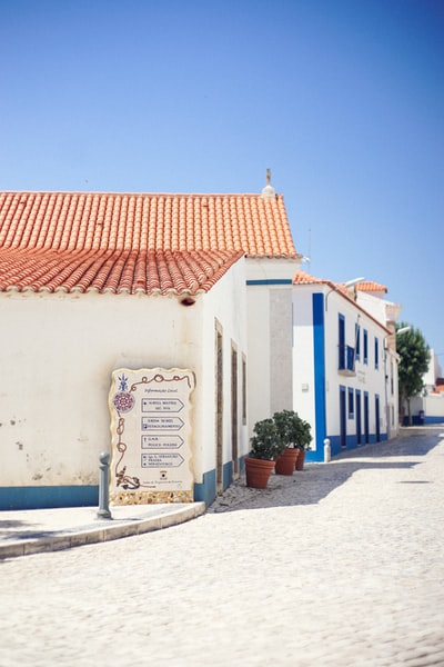 White concrete building
